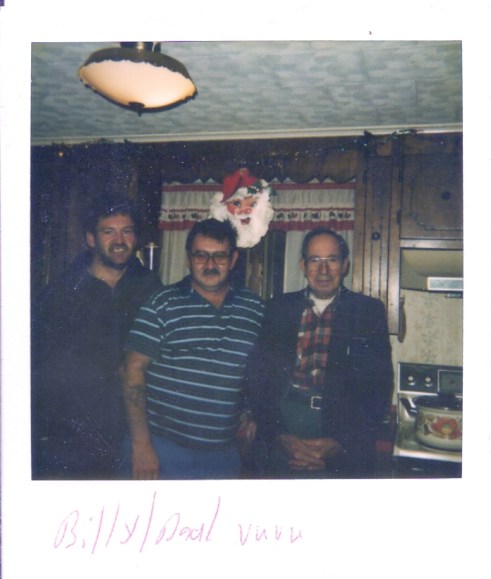 Uncle, Dad, and Vuvu (grandfather)