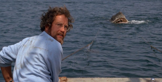 Richard Dreyfuss in a scene from the 1975 motion picture 
