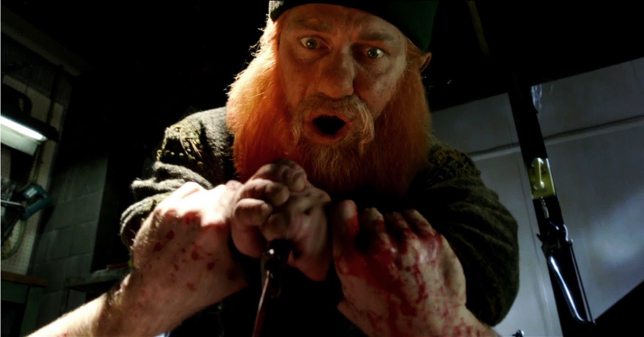 Gerard Butler Leprechaun in Movie 43